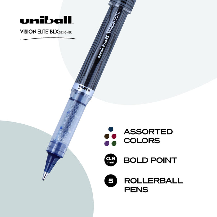 Mitsubishi Pencil Vision Elite Blx 5-Pack 0.8mm Fine Tip-Kiichin - The #1 Place for Japanese Goods in Your Hand!