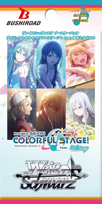 hatsune miku booster box Weiss Schwarz JPN Project Sekai Colorful Stage! feat. Hatsune Miku Vol.2 Booster Box
