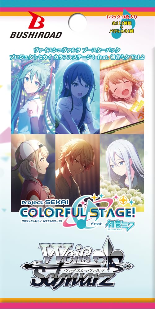 Weiss Schwarz JPN Project Sekai Colorful Stage! feat. Hatsune Miku Vol.2 Booster Box Weiss Schwarz JPN Project Sekai Colorful Stage! feat. Hatsune Miku Vol.2 Booster Box