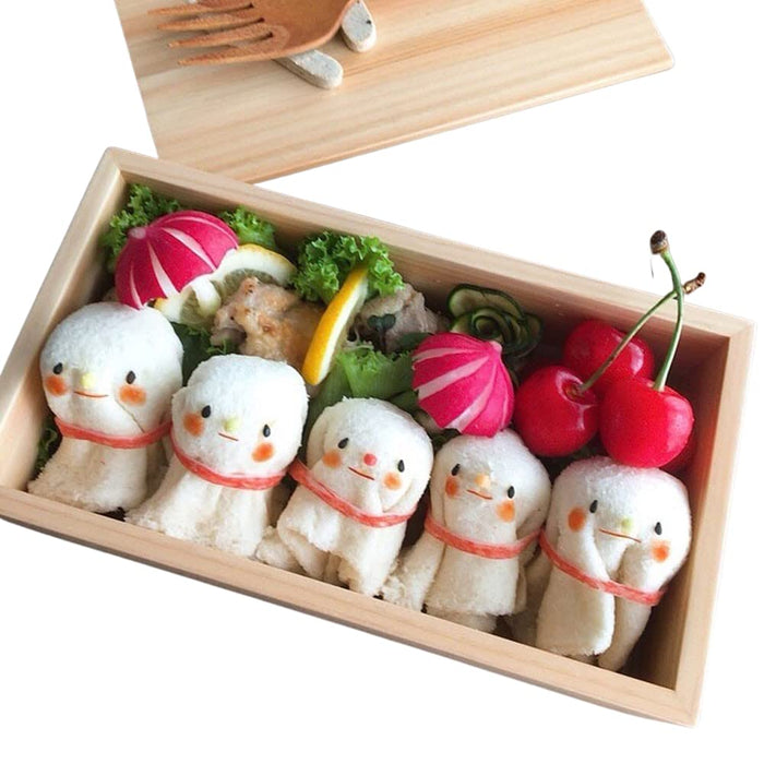 Yamaya Lacquerware Shop Square Hinoki Bento Box – Stylish Made in Japan-Kiichin - The #1 Place for Japanese Goods in Your Hand!