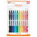 Zebra Sarasa Clip Gel Ballpoint Pen Set 0.3mm 10 Colors-Kiichin - The #1 Place for Japanese Goods in Your Hand!