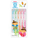 Zebra Sarasa Clip Gel Ballpoint Pen Set 0.5mm 5 Colors with Tanabata Case-Kiichin - The #1 Place for Japanese Goods in Your Hand!