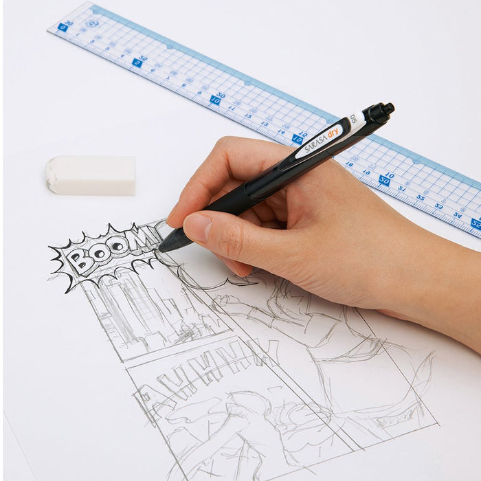 Zebra Sarasa Dry Gel Ballpoint Pen 0.4 Black 10-Pack - Zebra B-Jjs31-Bk-Kiichin - The #1 Place for Japanese Goods in Your Hand!