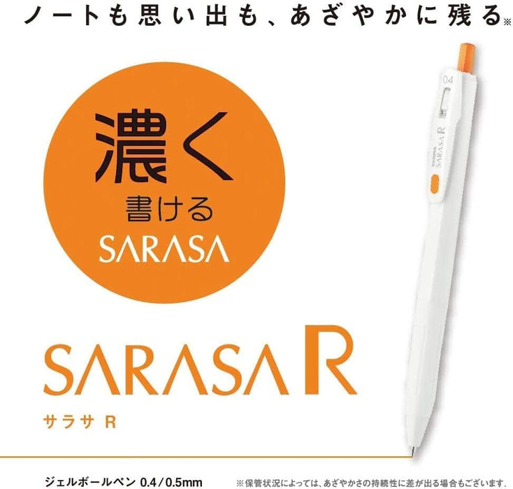 Zebra Sarasa R 0.4mm & Clip 0.5mm Gel Ballpoint Pen Trio Set-Kiichin - The #1 Place for Japanese Goods in Your Hand!