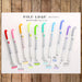 Zebra Mild Liner Highlighter Set 10 Vibrant Colors - Wkt7-10C-Kiichin - The #1 Place for Japanese Goods in Your Hand!