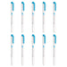 Zebra Mild Cyan Highlighter Liners Pack of 10 - Zebra B-Wkt7-Mcya-Kiichin - The #1 Place for Japanese Goods in Your Hand!