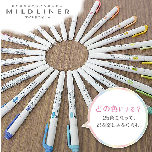 Zebra Mild Marigold Highlighter Liner - Pack of 10 B-Wkt7-Mmgo-Kiichin - The #1 Place for Japanese Goods in Your Hand!