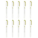 Zebra Mild Olive Highlighter Liner 10 Pieces - Model B-Wkt7-Mol-Kiichin - The #1 Place for Japanese Goods in Your Hand!