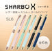 Zebra Shabo X SL6 Multi-Function Pen in Leather Pale Blue SB36-LPB-Kiichin - The #1 Place for Japanese Goods in Your Hand!