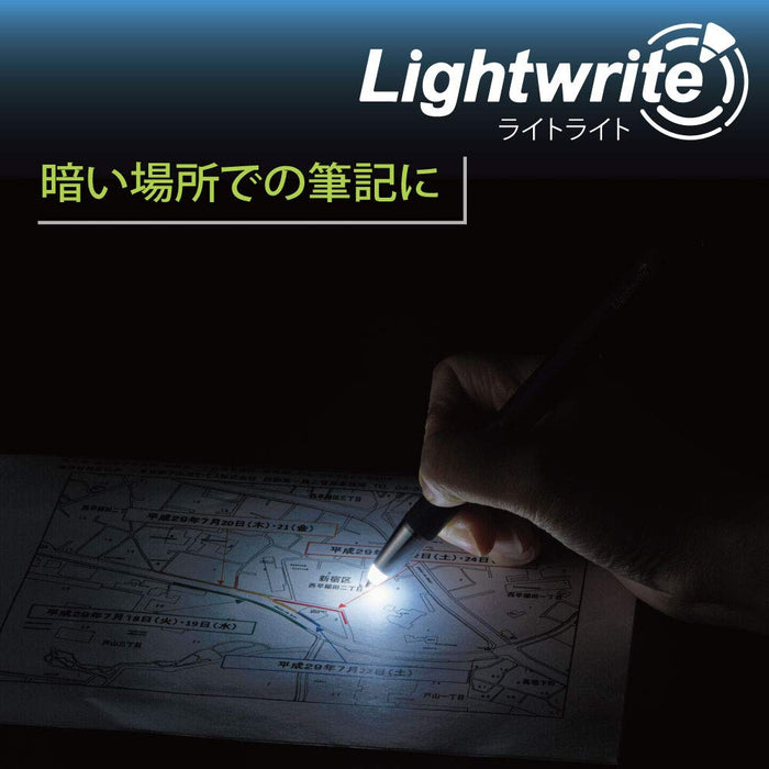 Zebra Oil-Based White Ballpoint Pen 0.7mm with Light - P-Ba95-W Model-Kiichin - The #1 Place for Japanese Goods in Your Hand!