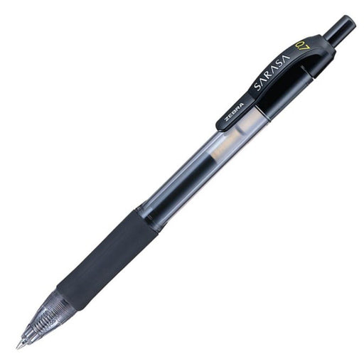 Zebra Sarasa 0.7 Gel Ballpoint Pen in Black Pack of 5-Kiichin - The #1 Place for Japanese Goods in Your Hand!