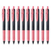 Zebra Sarasa Clip Shiny Red Gel Ballpoint Pen 0.5mm 10-Pack - Zebra-Kiichin - The #1 Place for Japanese Goods in Your Hand!