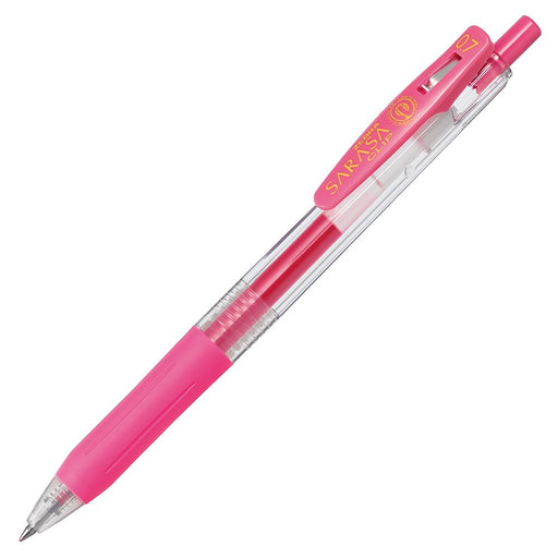 Zebra Sarasa Clip Gel Ballpoint Pen 0.7mm Pink Pack of 10-Kiichin - The #1 Place for Japanese Goods in Your Hand!