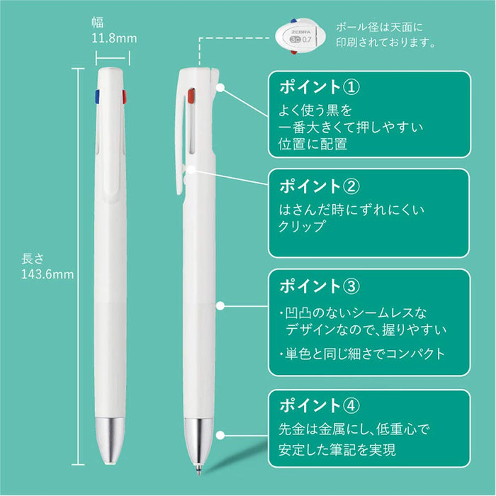 Zebra Oil-Based Black Ballpoint Pen Refill 0.5 Lead Bren 3C Snc Box of 10 B-Rsnc5-Bk-Kiichin - The #1 Place for Japanese Goods in Your Hand!