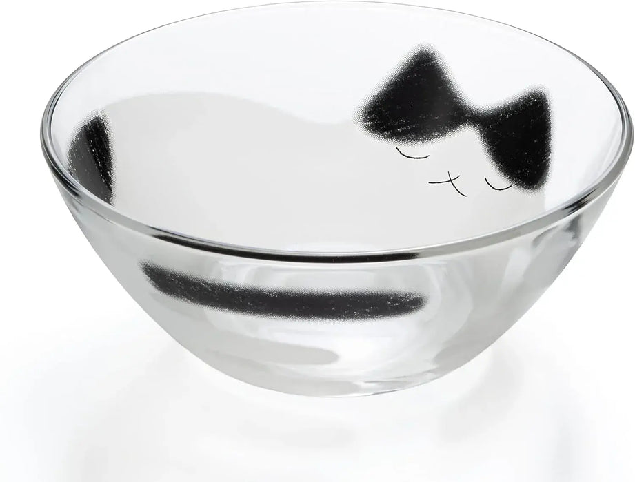Aderia Cat Bowl Glass Dish - Spotted - 4963972068873