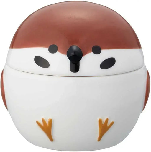 Decole Sparrow Cute Bird Desktop Storage Interior Decor