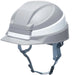 DIC Plastics Folding Helmet Safety Headgear - Grey/White Line
 - 4562116369861