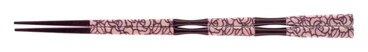 Fukui Craft PBT Double-Layered Mortar Chopsticks 22.5cm Peach Rose