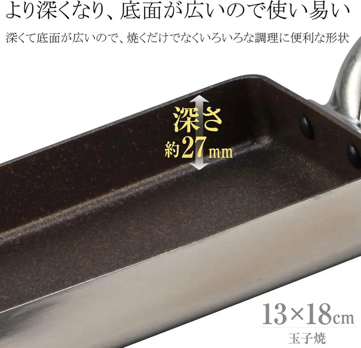 Hokuriku Aluminum Lightweight Durable Japanese Frying Pan IH Compatible