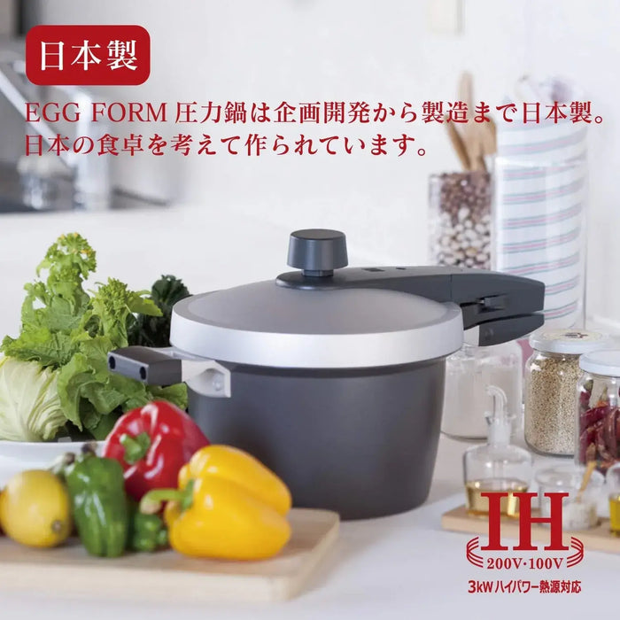 Hokuriku Aluminum Pressure Cooker Induction Compatible Lightweight