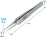 Hozan Titanium Tweezers
