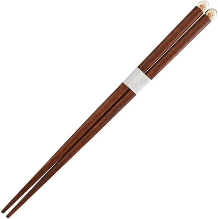 Ippinsha Gyutto Rice Ball Antibacterial Soup Bowl - Chopsticks Salmon - 4536818470026
