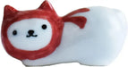 Ippinsha KYU-JITSU Rice Bowl Princess Collection - Red Ninja Cat Chopsticks Rest - 4536818864108