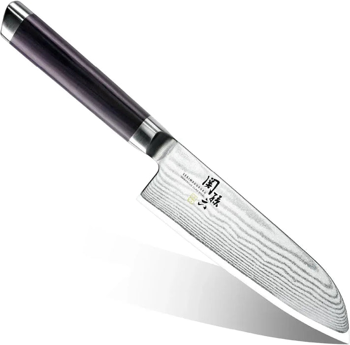 Kai Santoku Knife Damascus Knife - 145mm - 4901601353891