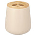 Katazuke Mino Ware Multi Stand Toothbrush Pen Holder - Ivory - 4595058815219