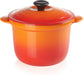 Le Creuset Cast Enameled Two-Handed Cocotte Pot 18 Cherry Red Oven Safe Le Creuset - Orange 20cm
 - 0024147302056