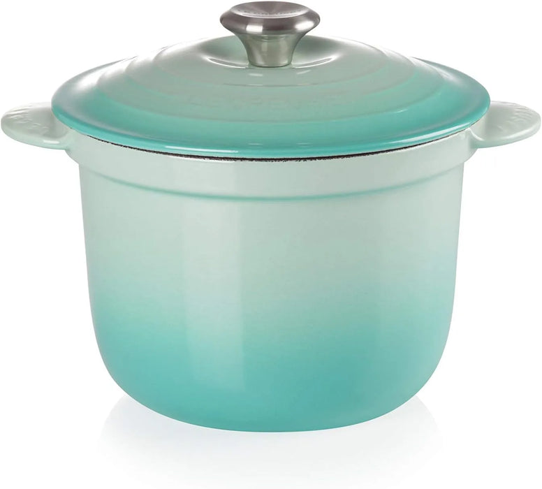 Le Creuset Cast Enameled Two-Handed Cocotte Pot 18 Cherry Red Oven Safe Le Creuset - Cool Mint 20cm
 - 0024147301981
