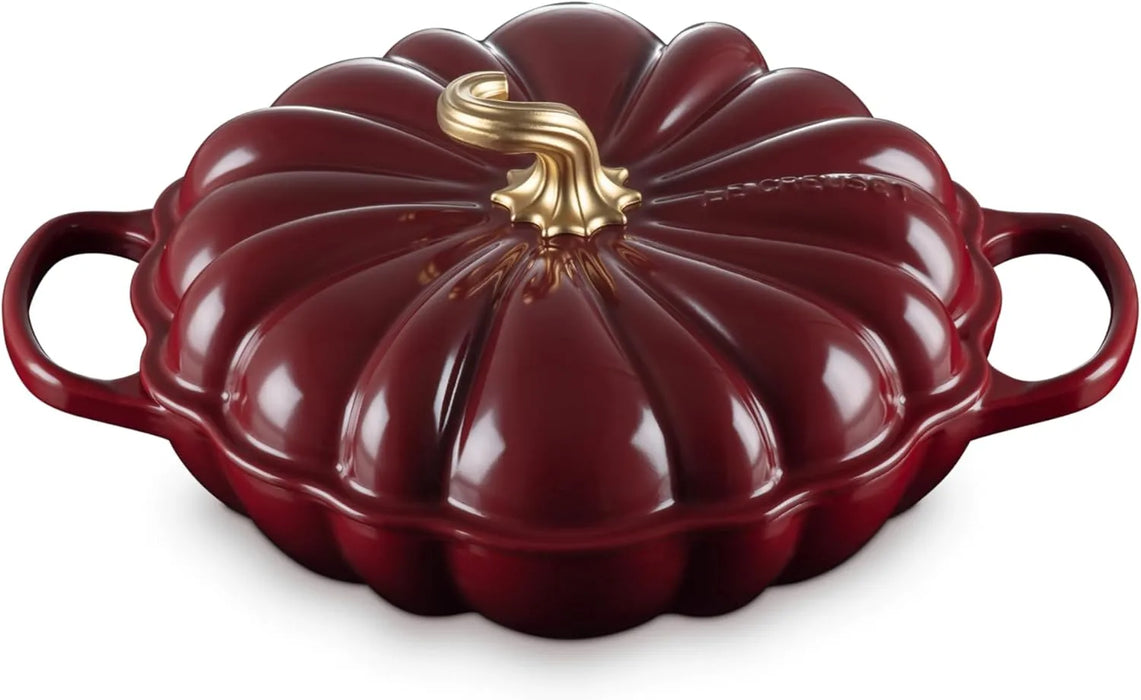 Le Creuset Enamel Cast Iron Pumpkin Blazer 2.75 Qt Olive Dutch Oven Le Creuset - Rhone
 - 0024147341031