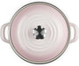 Le Creuset EOS Shell Pink Enameled Casserole Pot 7.1 Inch IH Compatible Le Creuset