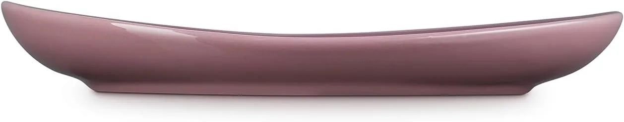 Le Creuset Flora Plate 9.4 Inch Mauve Pink Heat and Cold Resistant Le Creuset