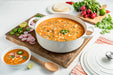 Le Creuset Signature Enameled Cast Iron Wide Round Dutch Oven 6.75 Qt White Le Creuset