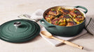 Le Creuset Signature Enameled Cast Iron Wide Round Dutch Oven 6.75 Qt White Le Creuset