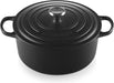 Le Creuset Signature Round Casserole with Lid 11 Inch Induction Compatible Le Creuset - Satin Black
 - 0024147263593