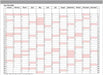 Mark's 2026 Planner Schedule Book Monthly Calendar Notebook