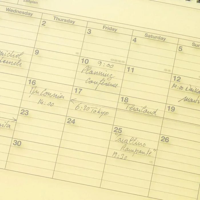 Mark's 2026 Planner Schedule Book Monthly Calendar Notebook