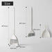 Marna Slim Freestanding Broom and Dustpan