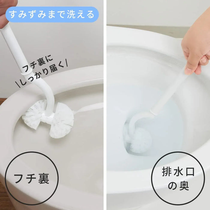 Marna Slim Toilet Brush with Storage Case