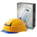 Midori Anzen SCT29B Flat Mate 3 Folding Portable Helmet ABS - Yellow/Blue
 - 4548890787190