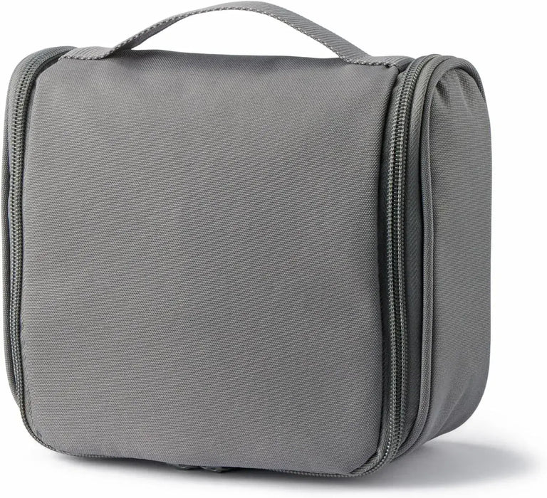 Muji Polyester Hanging Toiletry Case Medium Gray