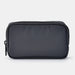 Muji Recycled Nylon Compact Pouch Black 14 x 3.5 x 9 cm
