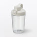 Muji Wide Mouth Easy Wash One Touch Bottle - White 500ml - 4548076419754