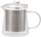 Nishi Kai Toki Glass Teapot with Stainless Steel Infuser - Big Flower Design - 4965451204246