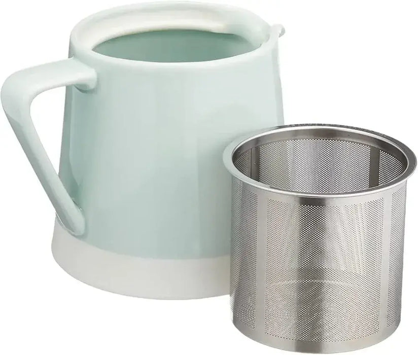 Nishi Kaichi Ceramics Hasami Ware Teapot Tea Strainer Set