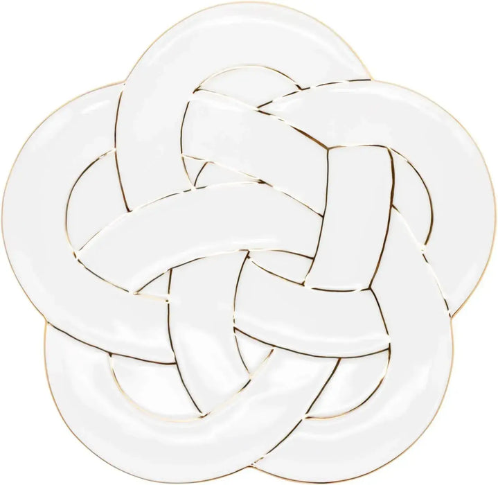 Nishitomi Arita Ware Ceramic Plate Small Plate - Gold 22cm - 4534891478373