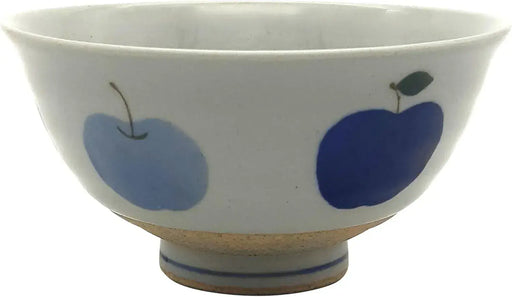 Nishitomi Ceramic Small Rice Bowl Blue Ceramic 10 cm