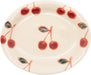 Nishitomi Hasami Ware Fruit Oval Plate - Cherry Small - 4534891475808